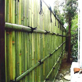 竹垣の施工事例